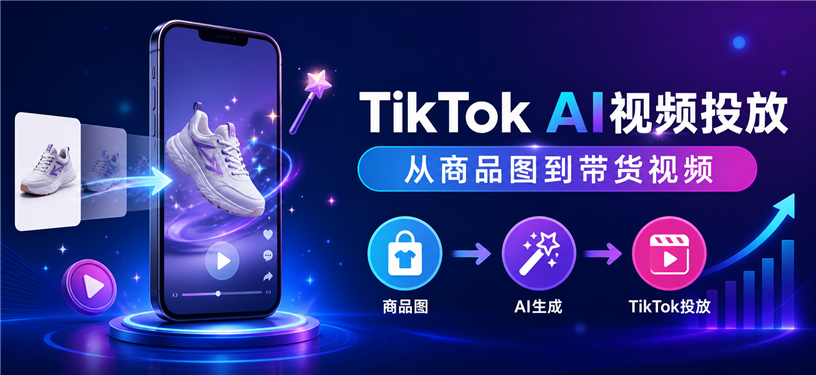 TikTok AI视频投放教程封面