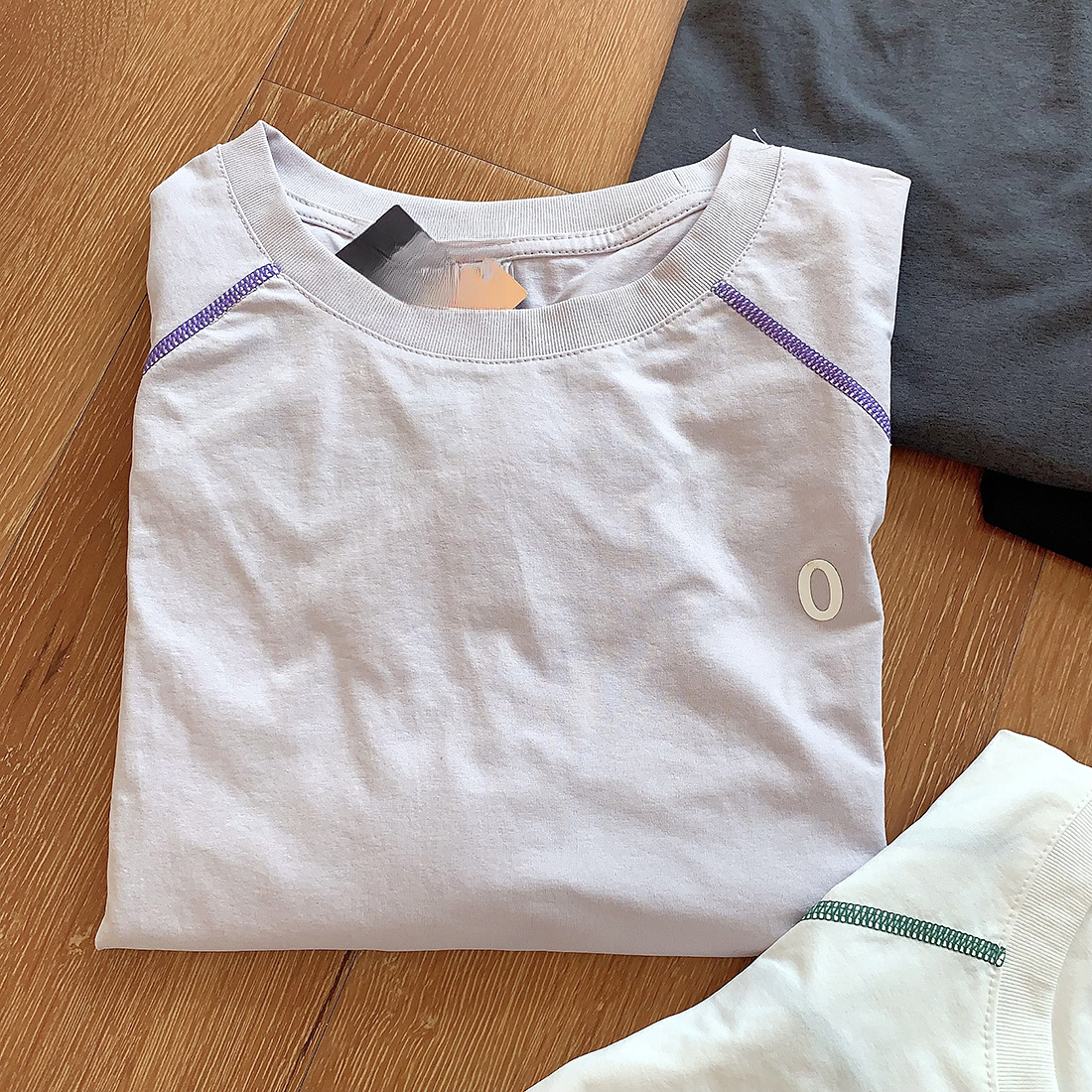 Outdoor Mountain Style Autumn Unisex Loose Print Color Block Patchwork Cycling Sports Casual Long Sleeve T-Shirt_viptrois.com