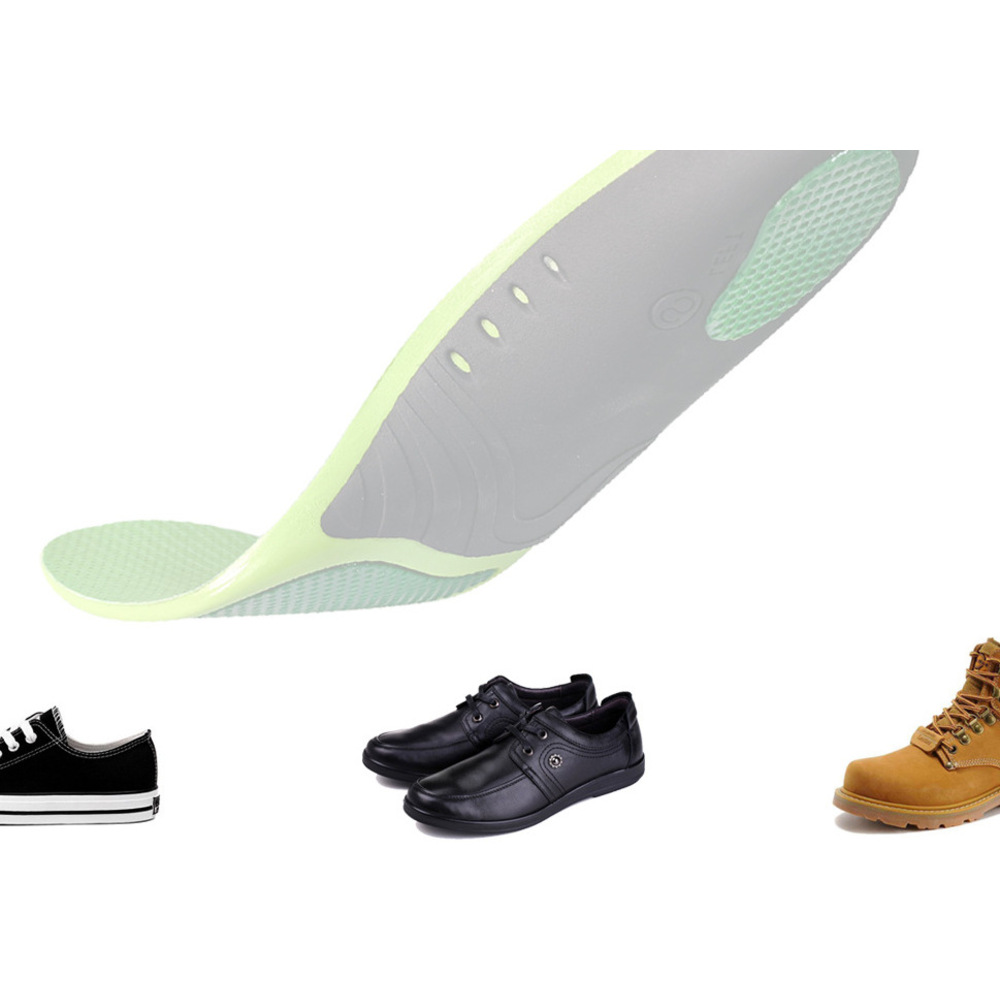 Orthopaedic Insoles For High Arch And Flat Feet Shock Absorption_voghion.com