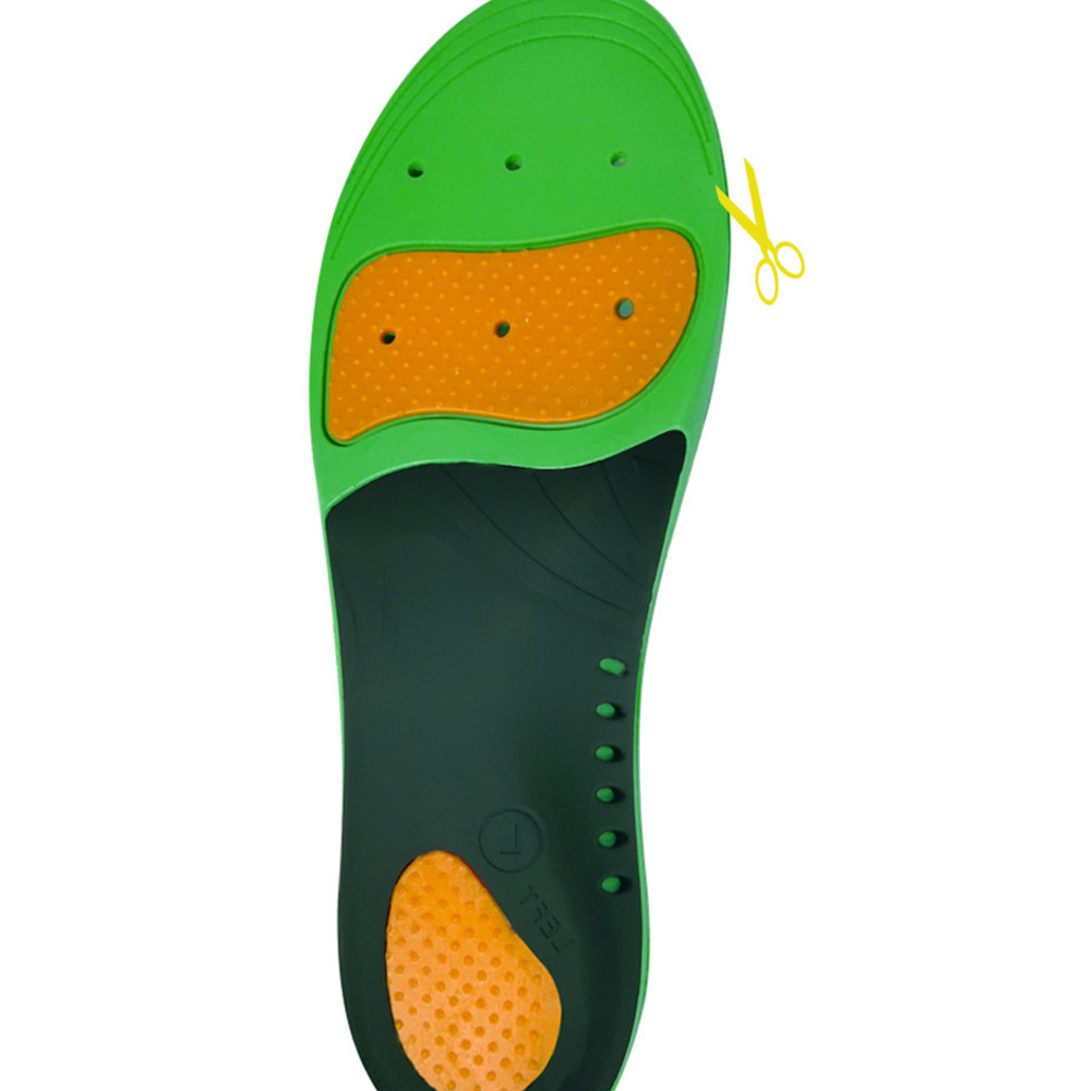 Orthopaedic Insoles For High Arch And Flat Feet Shock Absorption_voghion.com