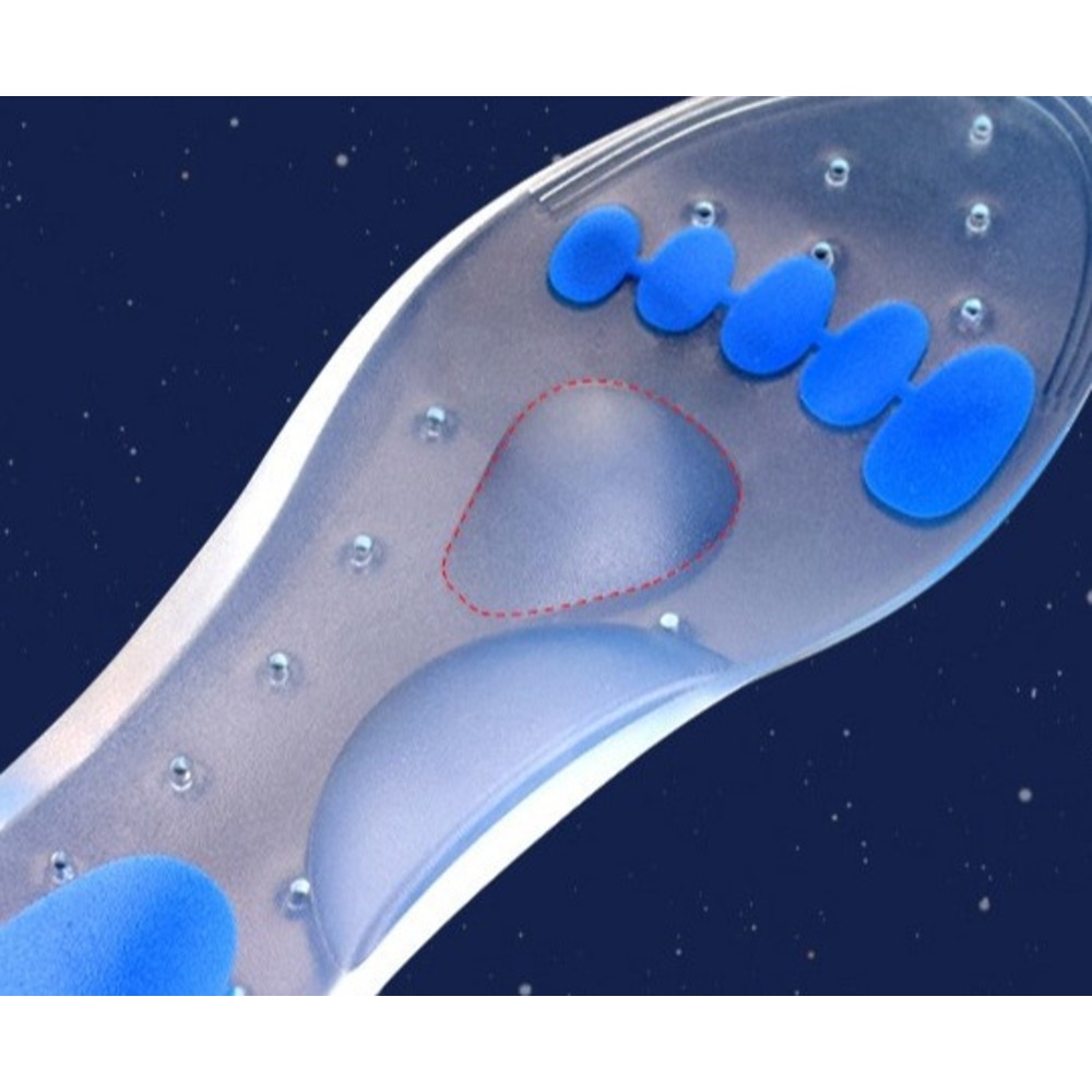 Pure Silicone For Flat Feet Correction, Heel Spur, Forefoot Pain, And Arch Support Insoles_voghion.com