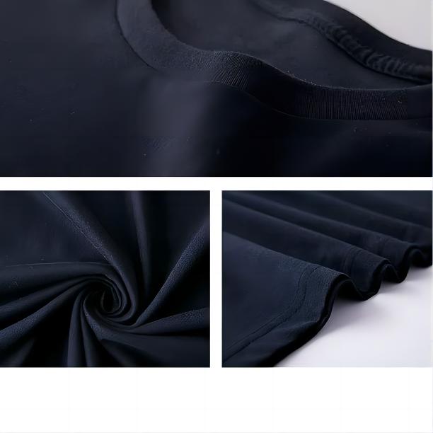 New Cotton T-shirt - Short Sleeve, Loose Fit, Round Neck, Printed Design, Versatile Top, Base Layer Shirt, For Both Men And Women_ecoleips.com