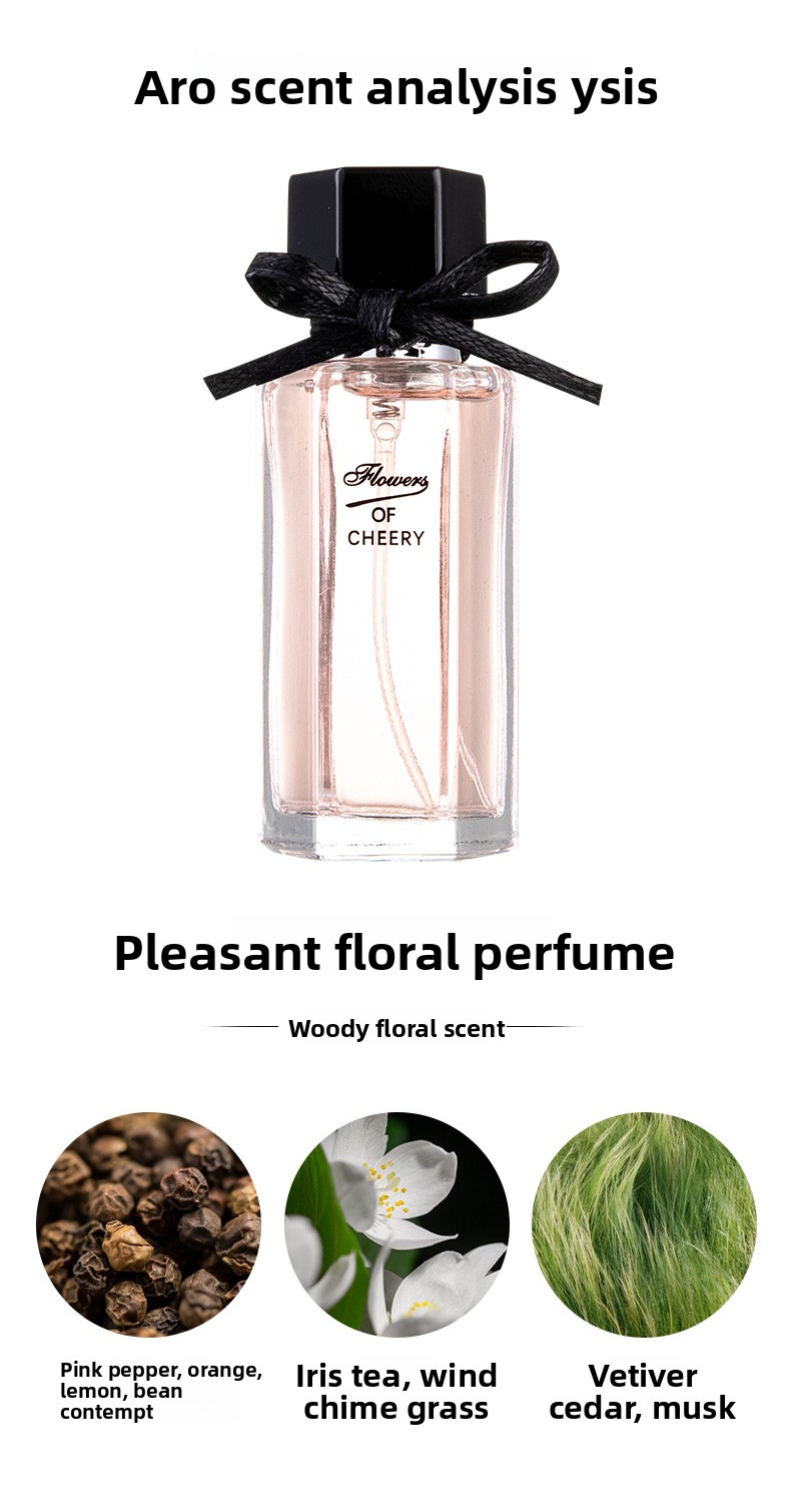 Novo conjunto de perfume feminino Flower Tale Of Things, caixa de presente com 4 peças, fragrância duradoura, perfume_voghion.com
