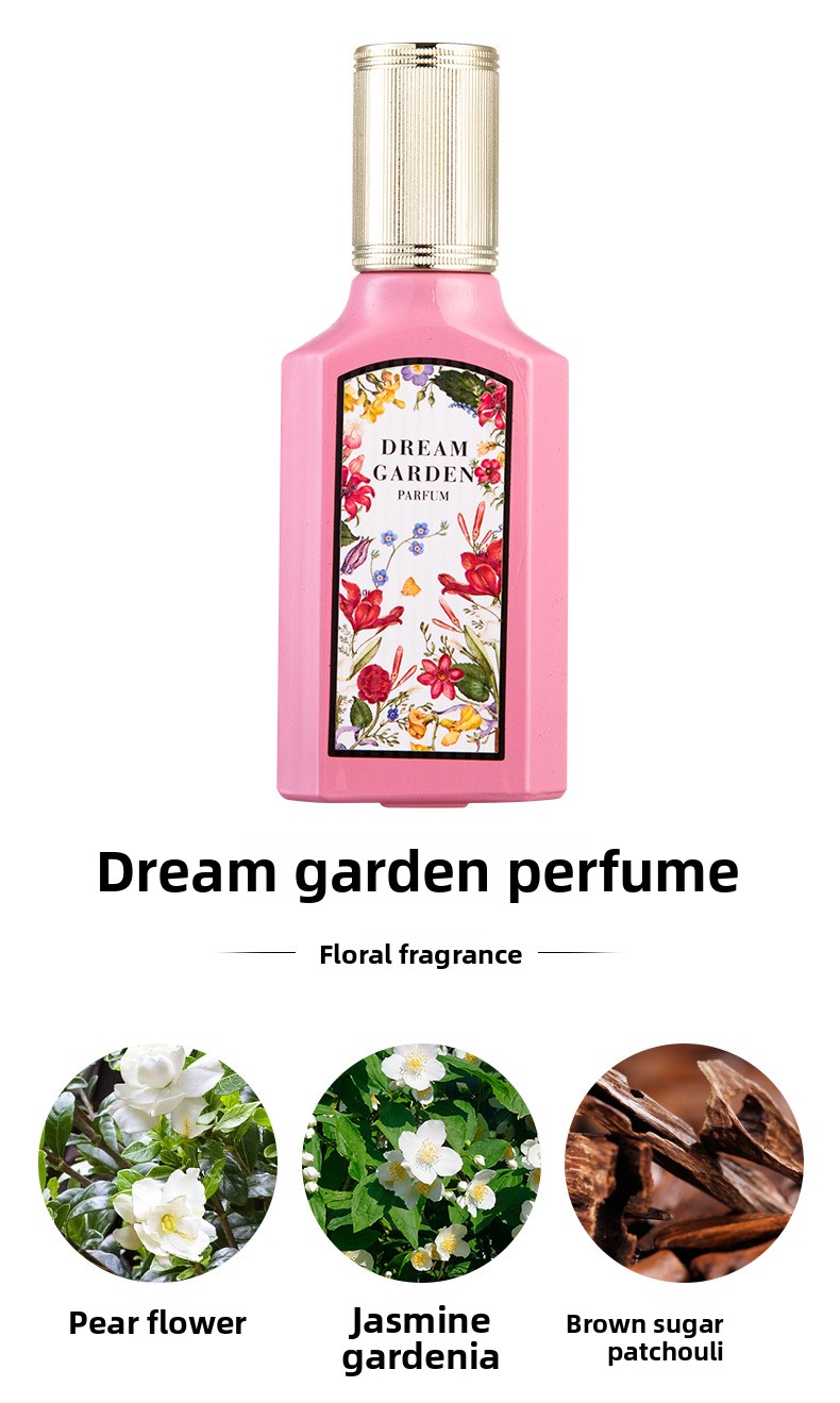 Novo conjunto de perfume feminino Flower Tale Of Things, caixa de presente com 4 peças, fragrância duradoura, perfume_voghion.com