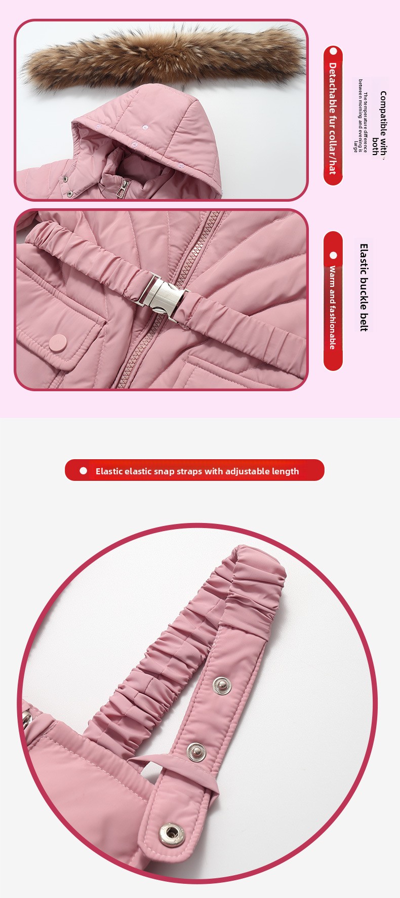 2025 Children's Down Jacket Infant Toddler 1-5 Years Old Boys And Girls New Winter Two-Piece Set Top + Overalls_voghion.com
