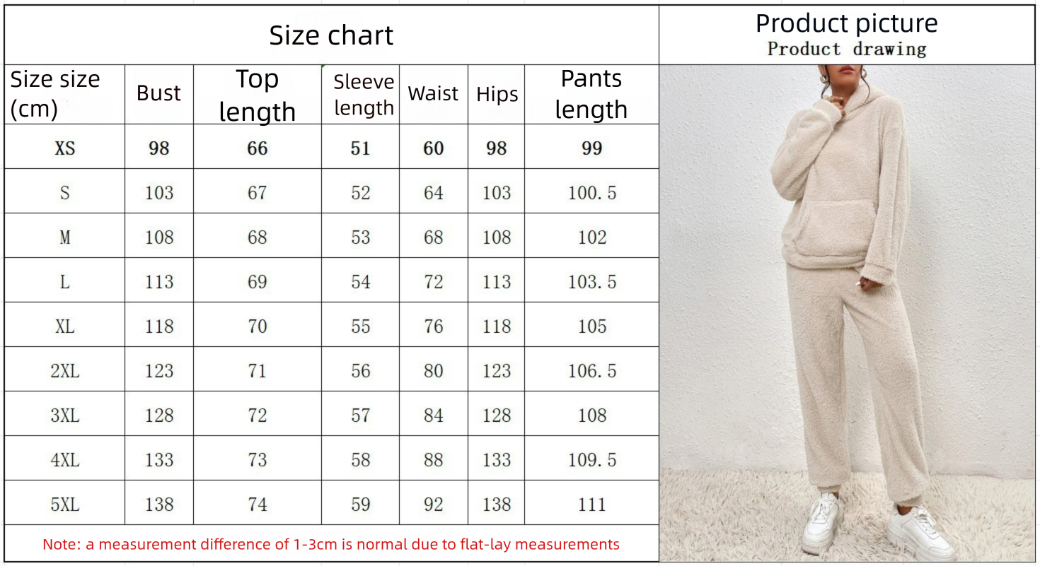 Cross-Border . 2025 Autumn Winter New European And American Casual Women's Clothing Solid Color Plush Hooded Sleeve_ecoleips.com