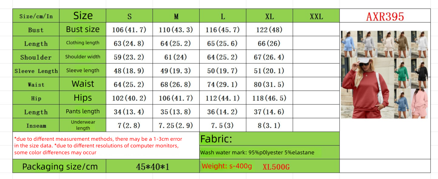 Women's Sportswear Set Solid Colour Sweatshirt And Three-quarter Pants_voghion.com