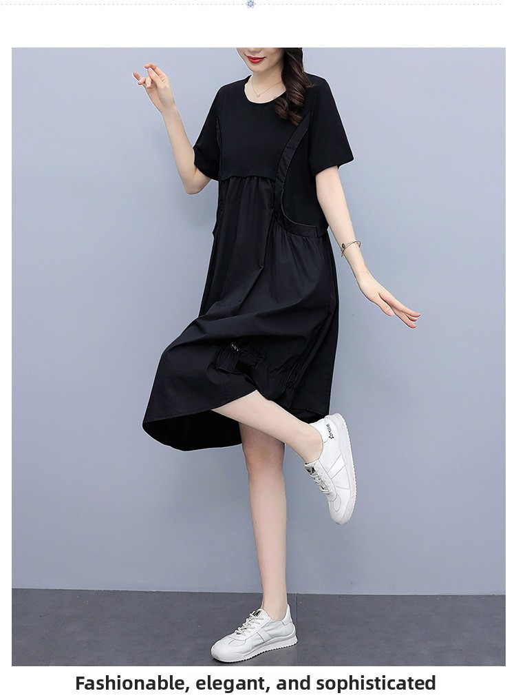 Damen Midikleid A-linie Trägerkleid Als Modisches Zweiteiler Set_voghion.com
