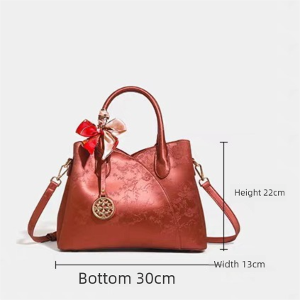 Rote Tasche, Handtasche im chinesischen Stil, Muttertasche, Hochzeitstasche, Alltagstasche für Damen, Hochzeitstasche_voghion.com