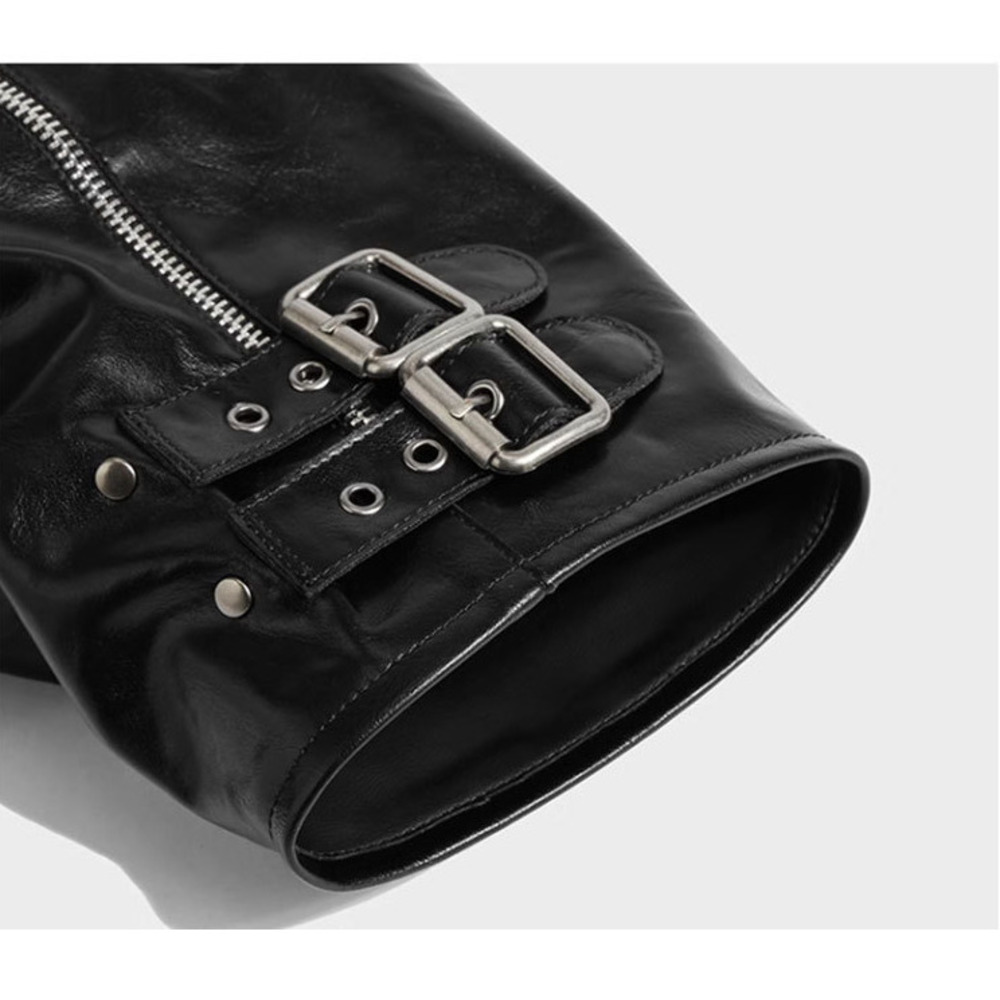 Pantaloncini da donna autunno/inverno 2025 con fibbia e cerniera laterale, stile hot girl alla moda e alla moda, design rialzato con suola spessa._voghion.com