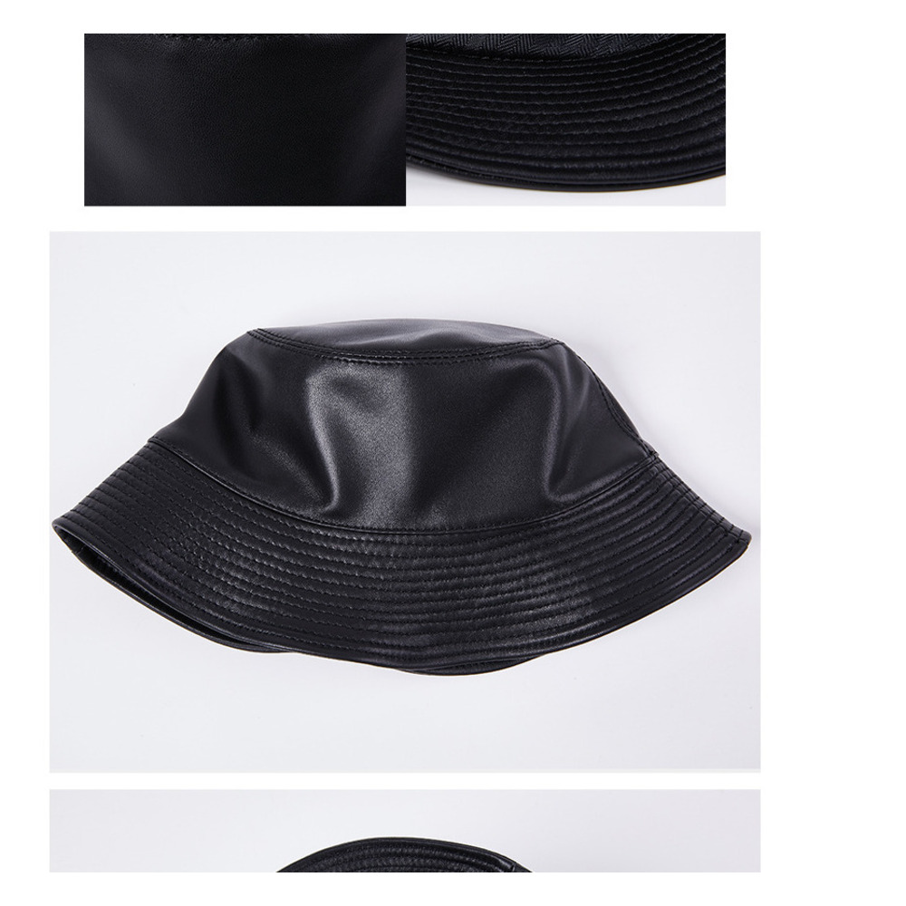 A Korean-style Sheepskin Protective Bucket Hat Designed Specifically For Women, Featuring A Fisherman Style, Multifunctional And Fashionable Sun Hat_voghion.com