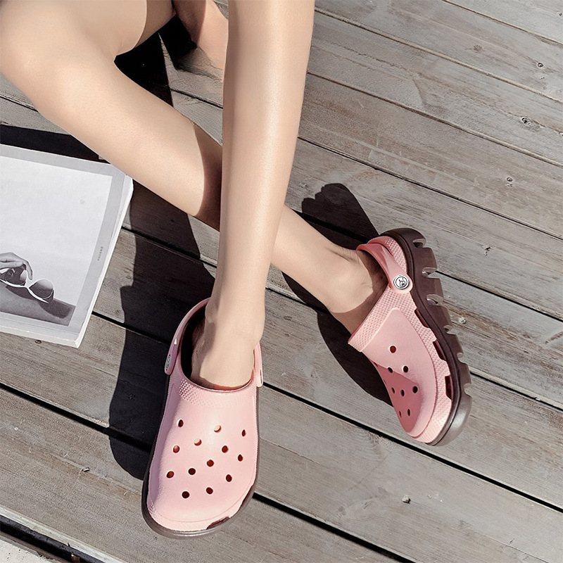 Summer Women's, Non-slip Heightened Sandals, High Heels, Optional Beach Shoes_voghion.com