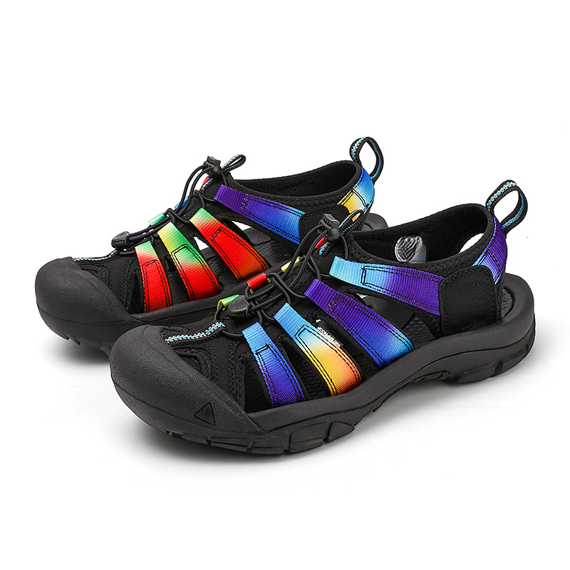 Chaussures de randonnée en plein air, grandes sandales de plage pour hommes_voghion.com