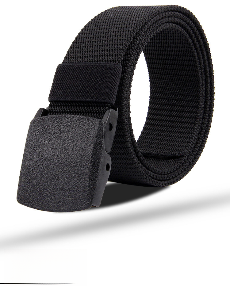 Outdoor Multifunctional Canvas Belt With Men's Tactical Nylon Student Military Training Belt, Security Checkable_voghion.com