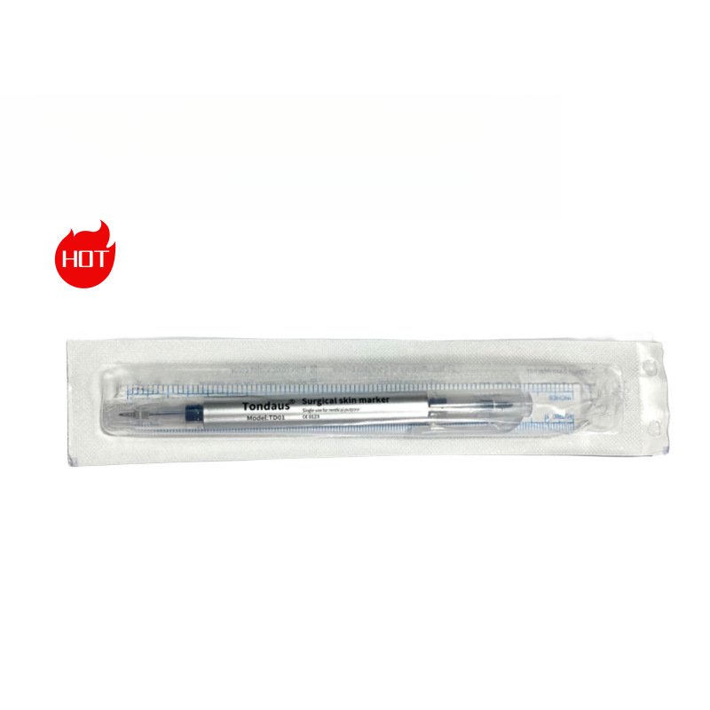 Marker-Stickmarker, reibungsloser Hautpositionierungsmarker mit zwei Köpfen_voghion.com