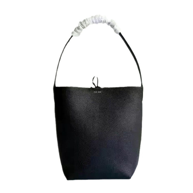 Eimerförmige, große Kapazität, weiches Leder, für Pendler, Damen-Schulterhandtasche_voghion.com