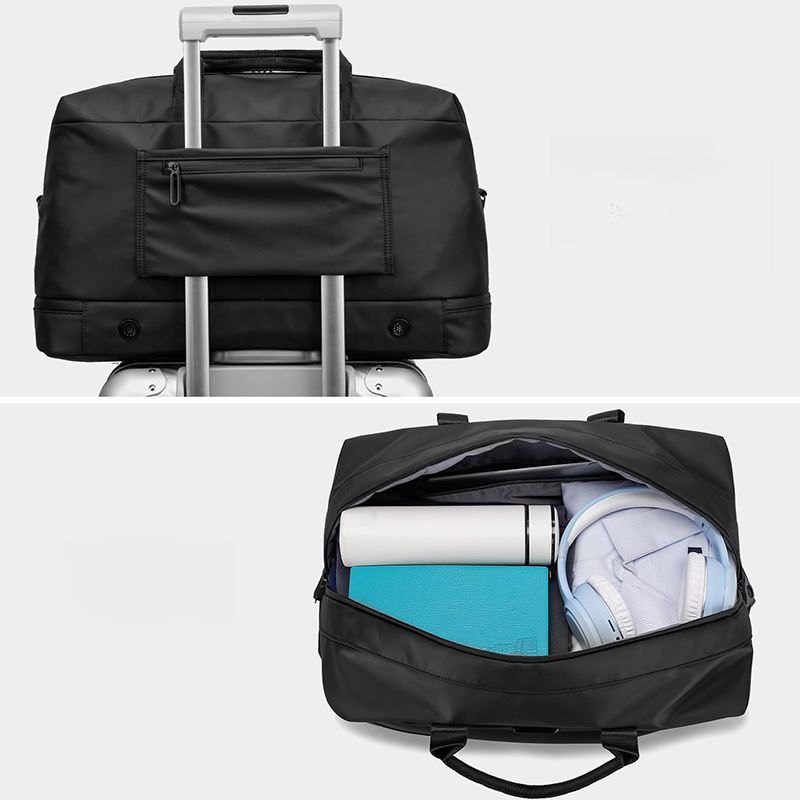 Nuovo scomparto indipendente per scarpe sportive da viaggio, borsa da palestra, borsa da viaggio portatile per brevi distanze e grandi capacità_voghion.com