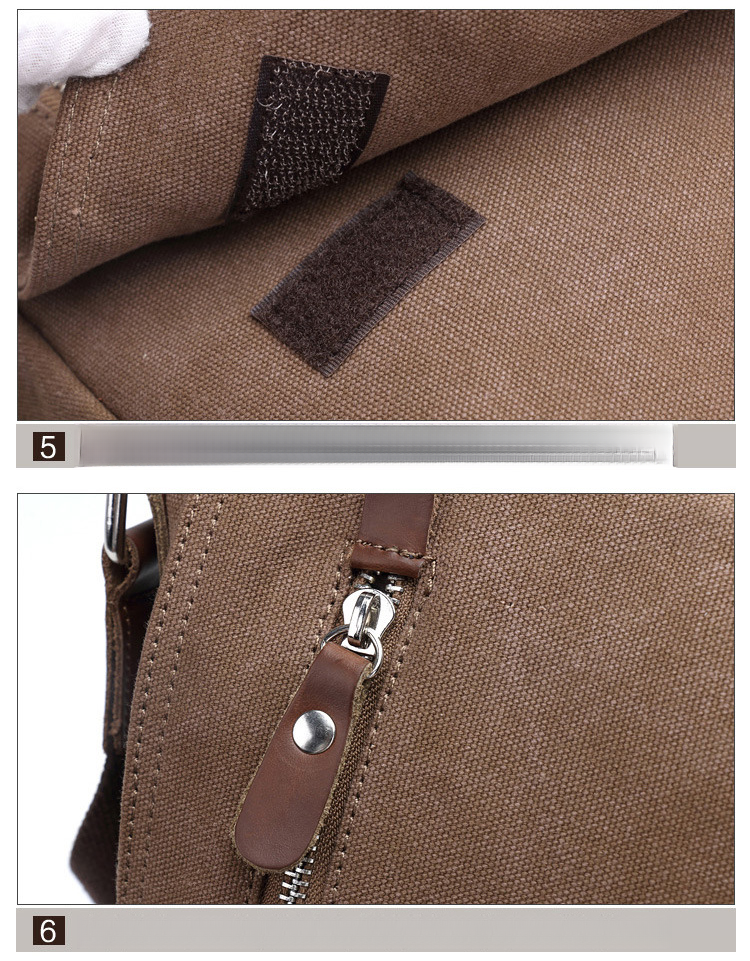 Nuova borsa a tracolla da uomo in tela coreana delle borse casual per studenti_voghion.com