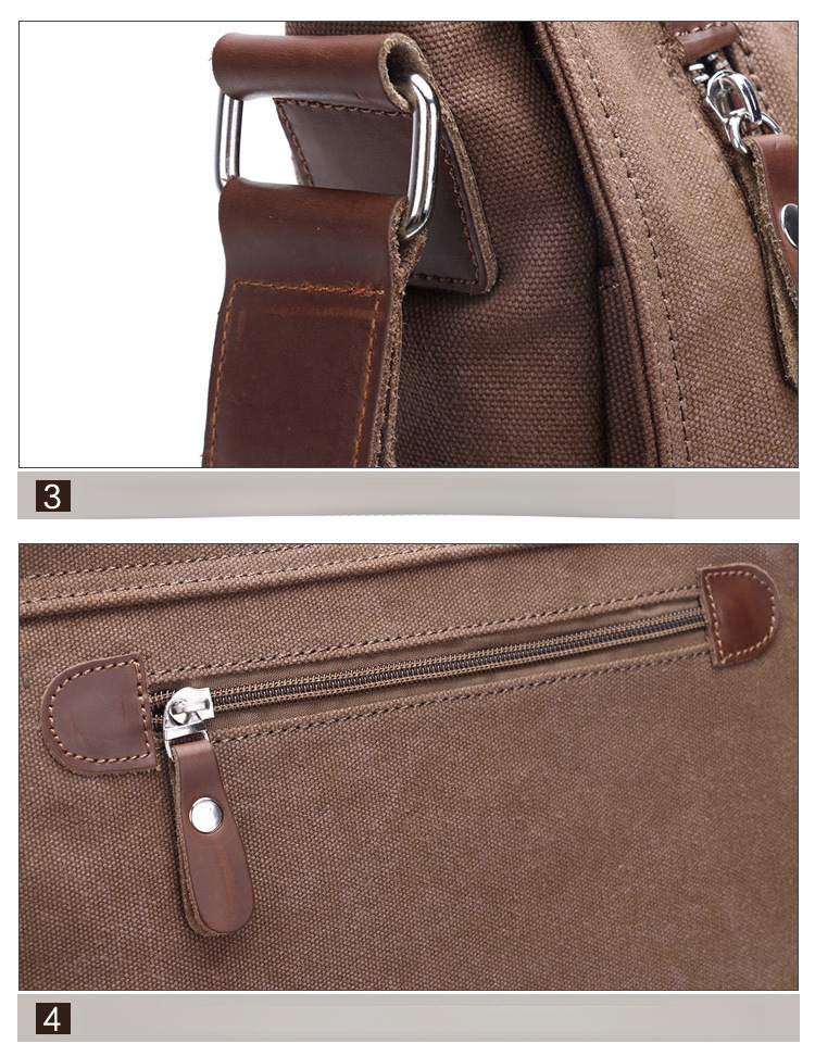 Nuova borsa a tracolla da uomo in tela coreana delle borse casual per studenti_voghion.com