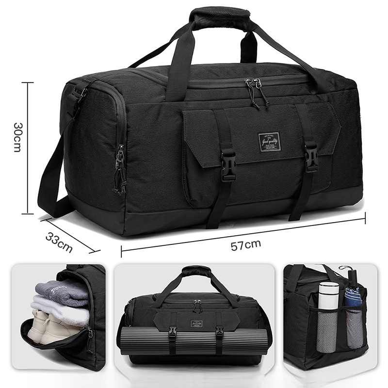 large Capacity Fitness Men's Multifunctional Lightweight Sports Yoga Travel Bag_voghion.com