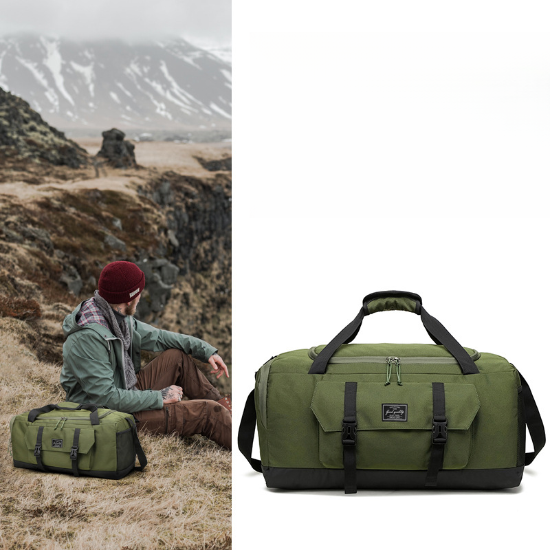 large Capacity Fitness Men's Multifunctional Lightweight Sports Yoga Travel Bag_voghion.com