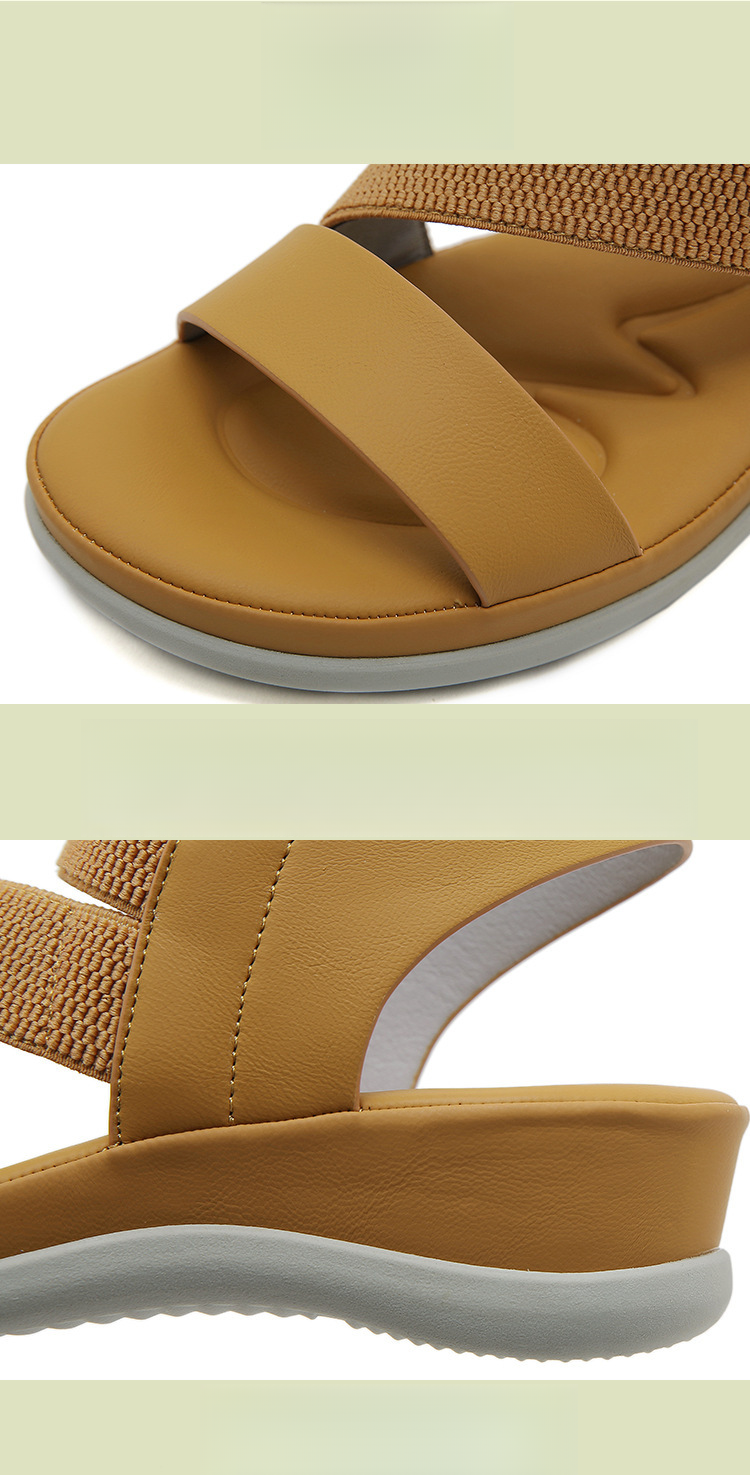 Sandali da spiaggia con fondo spesso alla moda da donna 2025_voghion.com