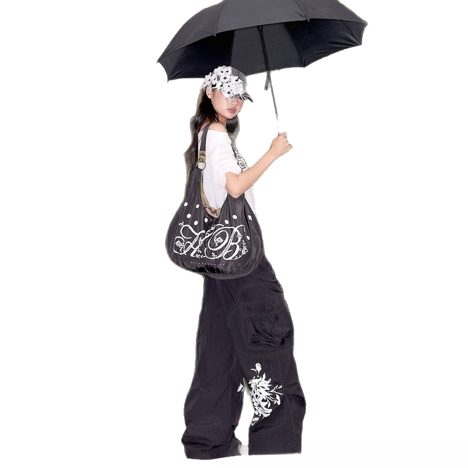 Single Shoulder Large Reversible Handbag 2025 Spring And Summer New Fashion Hundreds_voghion.com