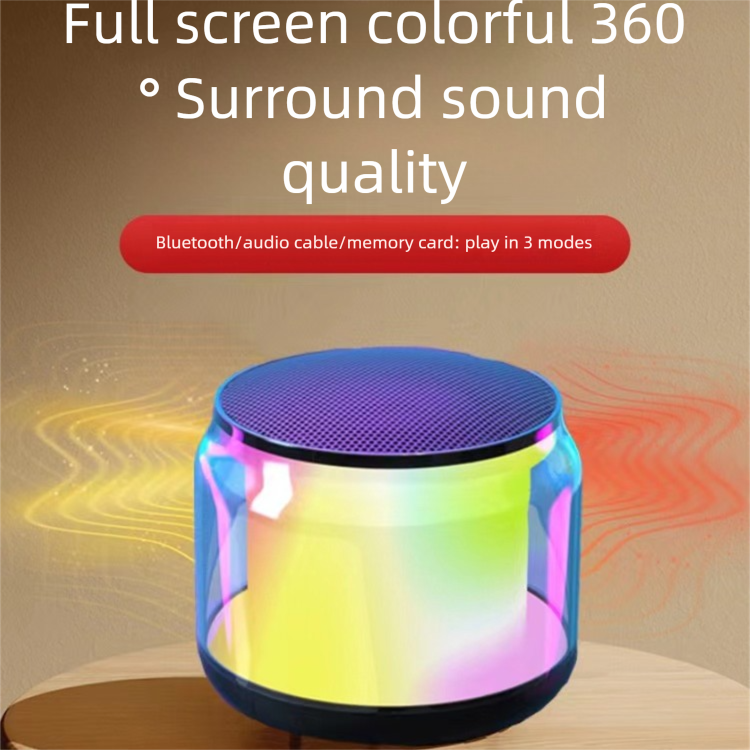 Altoparlante Bluetooth piccolo, colorato, wireless, regalo aziendale, subwoofer portatile ricaricabile per esterni_voghion.com