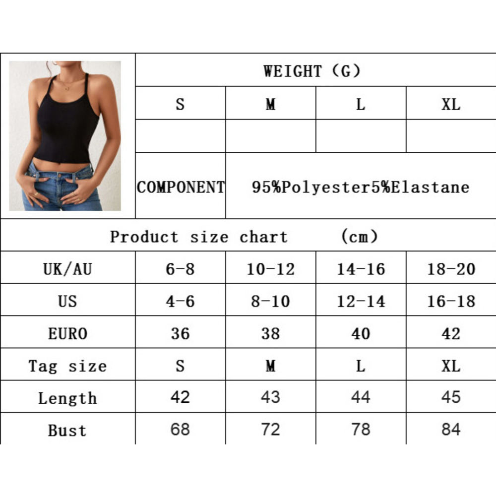 2025 Spring/Summer New New Simple Versatile Sexy Camisole Fashion Basic Top_voghion.com