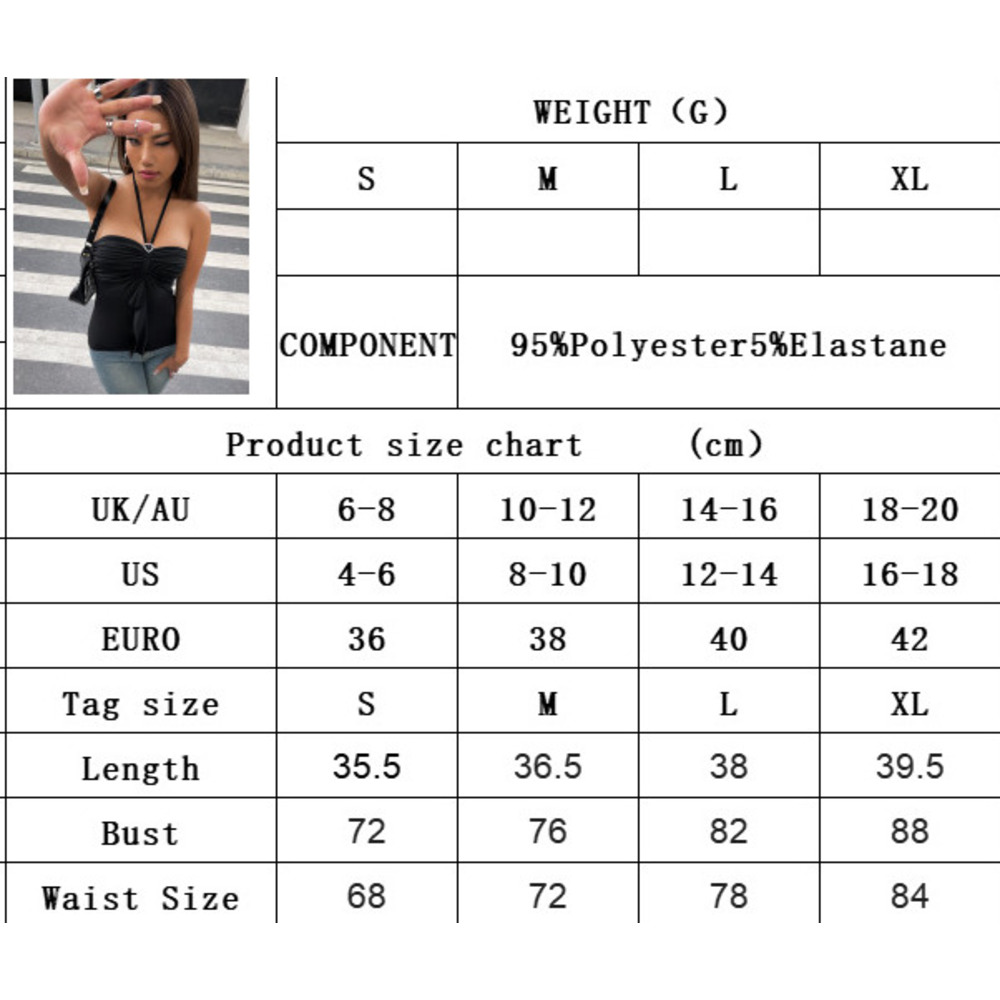 2025 International Station TK New Sexy Halter Neck T-Shirt Spring Summer New Backless Spicy Girl Sleeveless Top_voghion.com