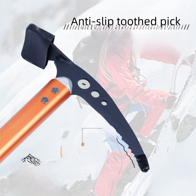 Axe Equipment Aluminum Alloy Pick Walking Outdoor Ice Snow Mountain Climbing Supplies_voghion.com