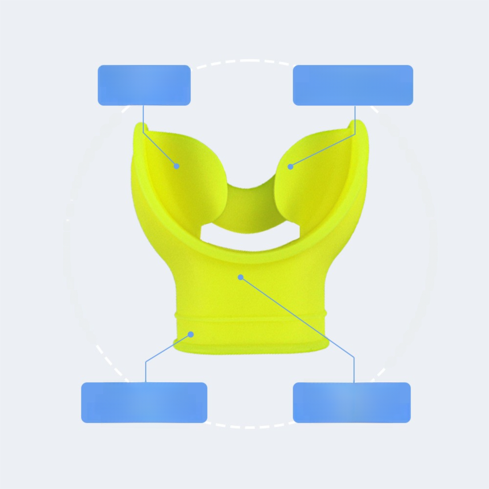 Cross-Bordr Manufacturr Supply Silicon Univrsal Diving Rubbr Snorkl Accssoris Odorlss Dp Snorkling_voghion.com