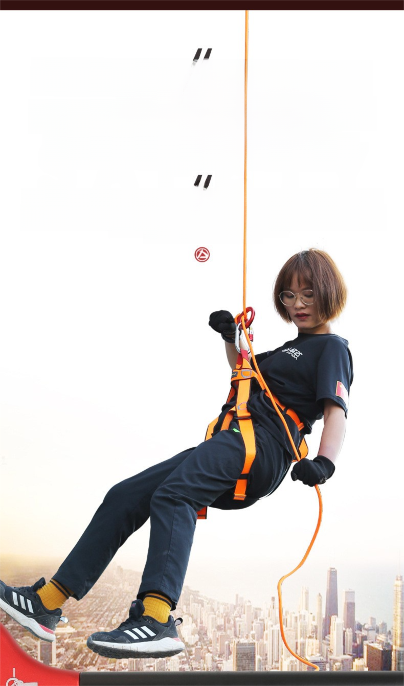 Xinda 9-Word 8-Word Ring Upgraded Rapid Equipment Climbing Gear Slow Rope Descender_voghion.com