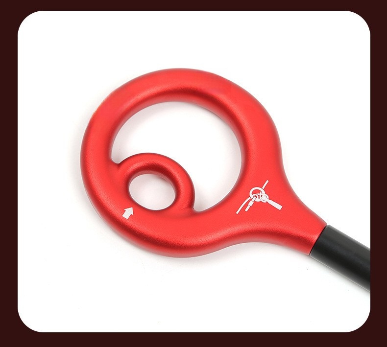 Xinda 9-Word 8-Word Ring Upgraded Rapid Equipment Climbing Gear Slow Rope Descender_voghion.com