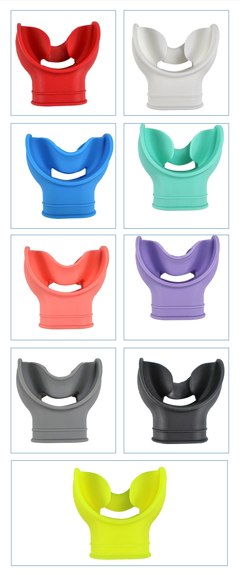 Cross-Bordr Manufacturr Supply Silicon Univrsal Diving Rubbr Snorkl Accssoris Odorlss Dp Snorkling_voghion.com