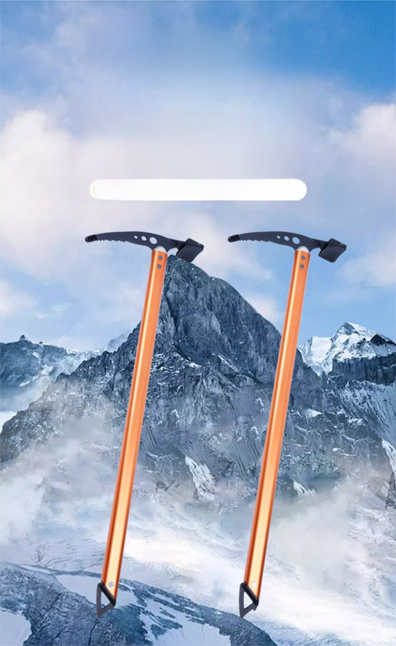 Axe Equipment Aluminum Alloy Pick Walking Outdoor Ice Snow Mountain Climbing Supplies_voghion.com