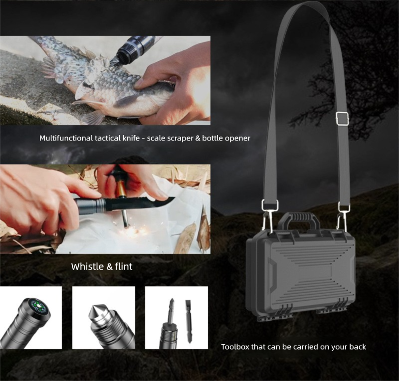 Multifunctional Outdoor Camping Folding Car-mounted Extended Military Shovel And Axe Set_voghion.com