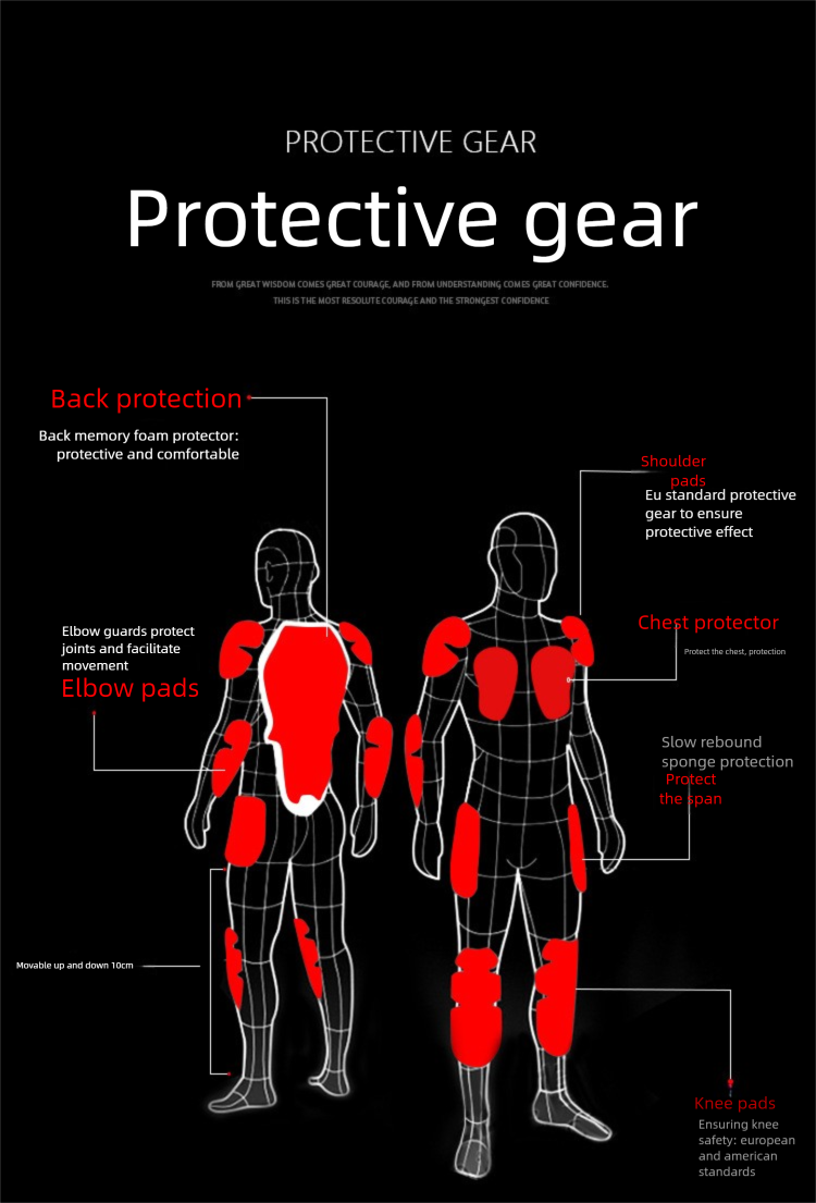 Reitset Herren, Sommer Wasserdicht, Anti-Fall, Warm, Geeignet Für Motorräder Und Geländeräder, Vier Jahreszeiten Motorrad_voghion.com