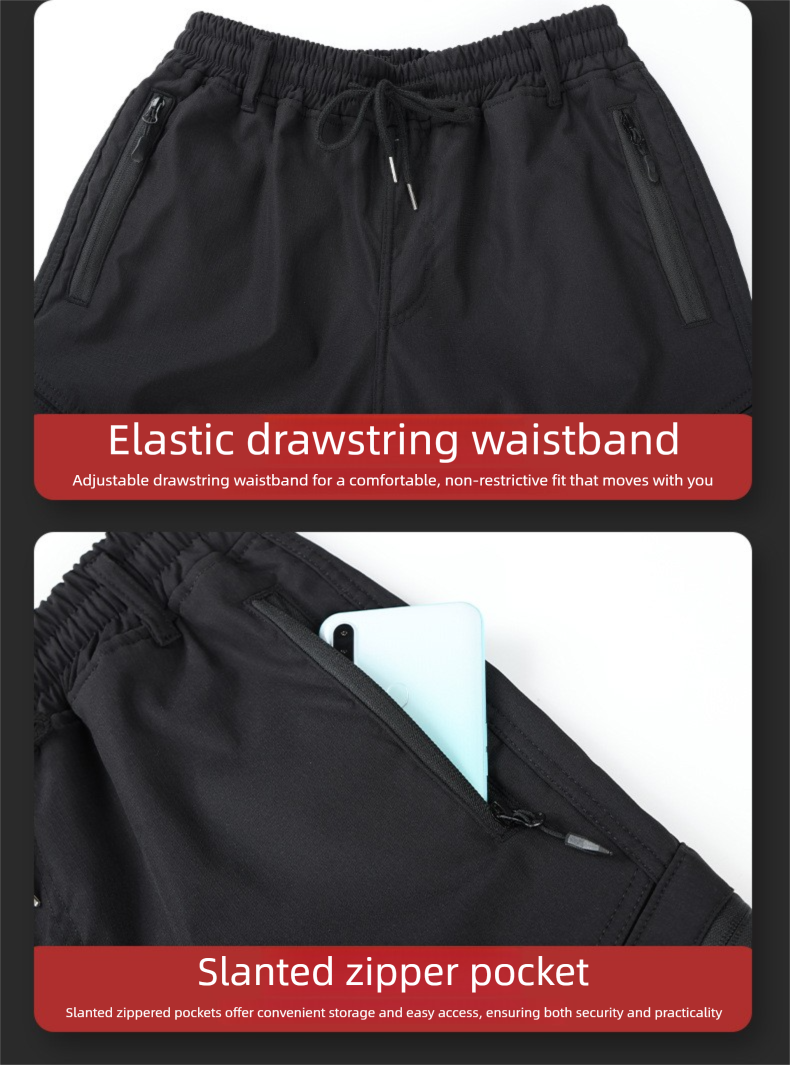 Autumn Winter Fleece-Lined Jacket Set For Men Outdoor Casual Wear-Resistant Dirt-Resistant Multi-Pocket Workwear_voghion.com