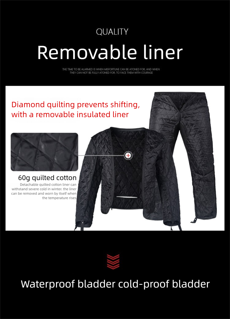 Reitset Herren, Sommer Wasserdicht, Anti-Fall, Warm, Geeignet Für Motorräder Und Geländeräder, Vier Jahreszeiten Motorrad_voghion.com