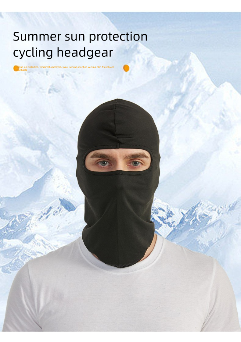 Fietshoofddeksel Ice Silk Buitensport Zonnebrandcrème Mannen en Vrouwen Snel Droog Ademend Motormasker_voghion.com