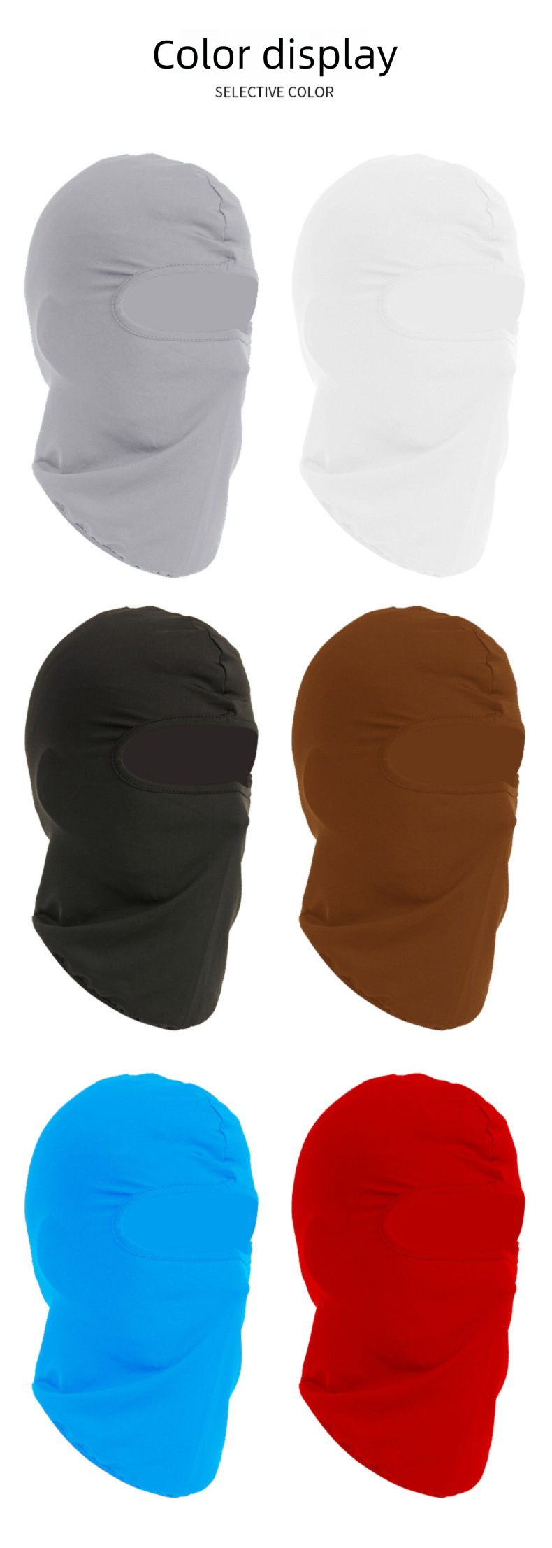 Fietshoofddeksel Ice Silk Buitensport Zonnebrandcrème Mannen en Vrouwen Snel Droog Ademend Motormasker_voghion.com