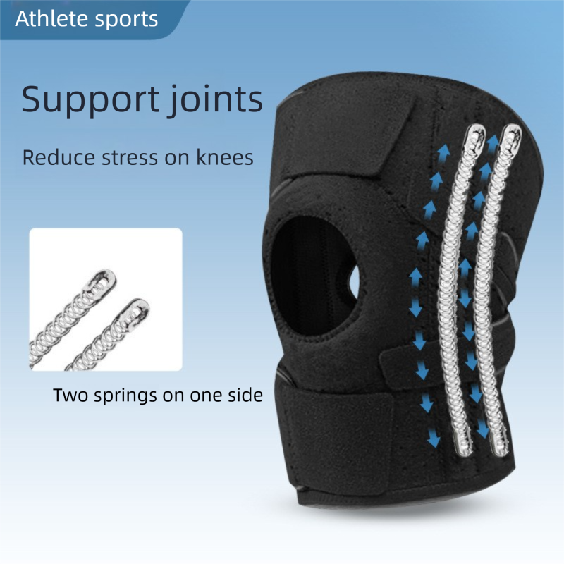 Autumn And Winter Mountaineering Knee Pads Compression Strap Basketball Cycling Outdoor Meniscus Joint Injury Prevention_voghion.com