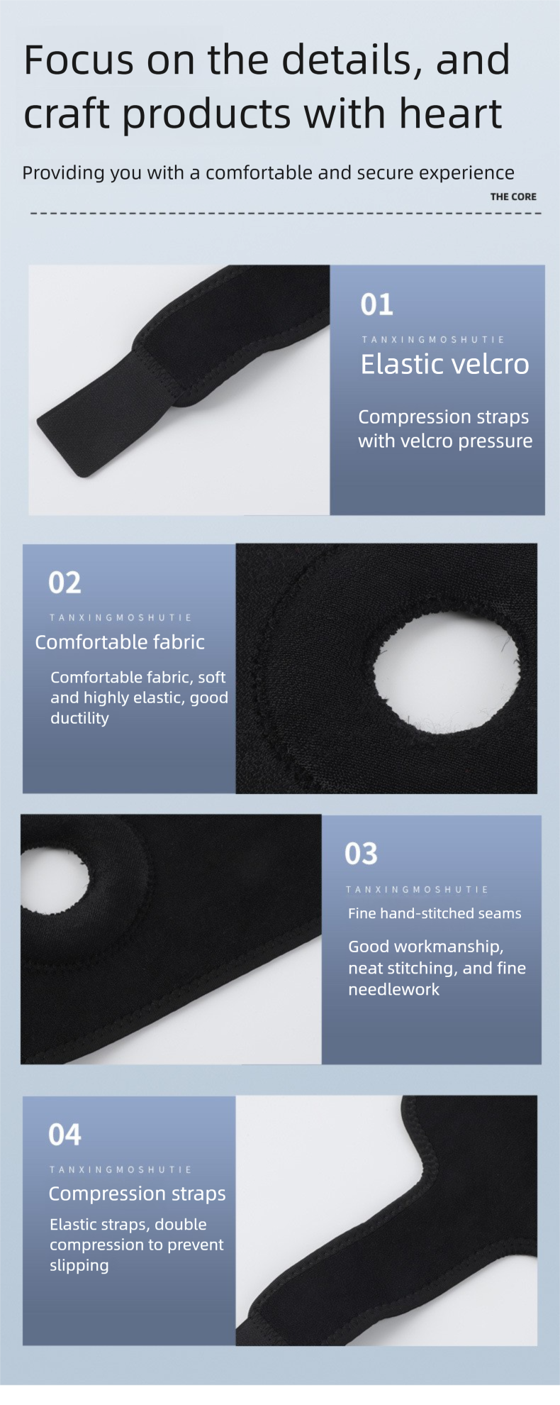 Autumn And Winter Mountaineering Knee Pads Compression Strap Basketball Cycling Outdoor Meniscus Joint Injury Prevention_voghion.com