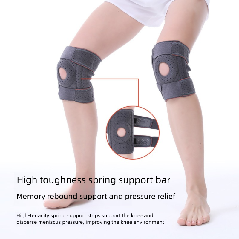 Mountaineering Compression Strap Sports Basketball Cycling Outdoor Meniscus Joint Running Breathable Knee Pads_voghion.com