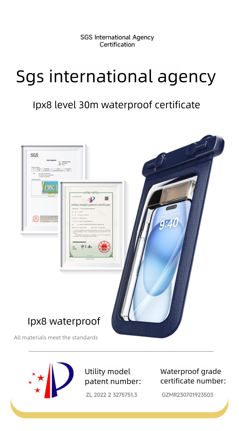 New Band Touchscreen Phone Case Sports Arm Large Capacity Outdoor Waterproof Bag_voghion.com