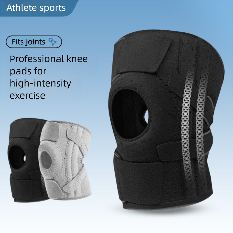 Autumn And Winter Mountaineering Knee Pads Compression Strap Basketball Cycling Outdoor Meniscus Joint Injury Prevention_voghion.com