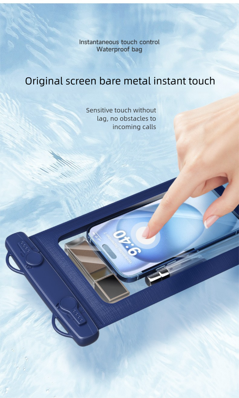 New Band Touchscreen Phone Case Sports Arm Large Capacity Outdoor Waterproof Bag_voghion.com