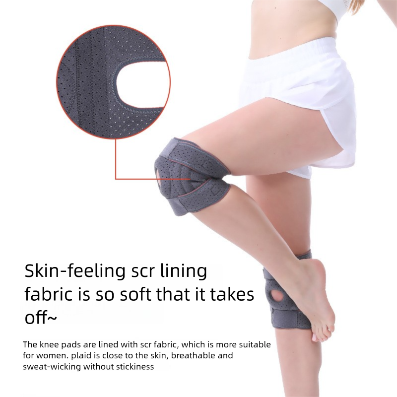 Mountaineering Compression Strap Sports Basketball Cycling Outdoor Meniscus Joint Running Breathable Knee Pads_voghion.com