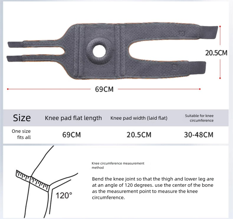 Mountaineering Compression Strap Sports Basketball Cycling Outdoor Meniscus Joint Running Breathable Knee Pads_voghion.com
